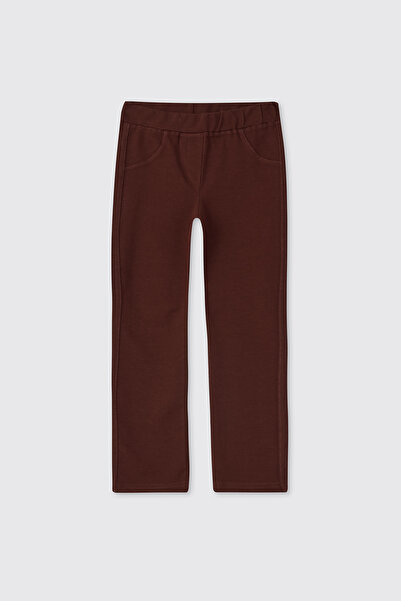 Panço Kız Çocuk Kahve Tayt