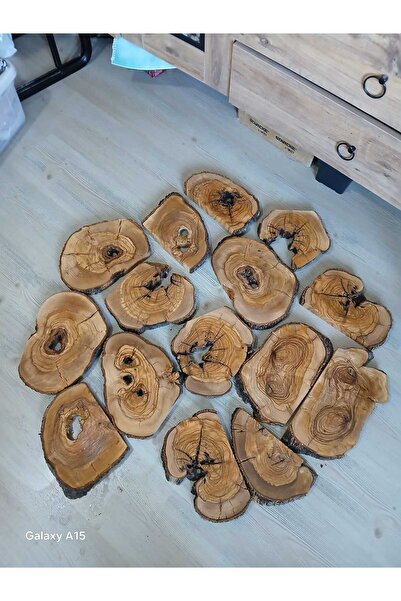 Aksoy Wood Epoksilik Zeytin Ağacı Parçaları