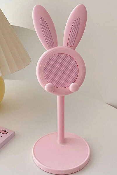 Nezih Case Adjustable Desktop Decorative Rabbit Ear Tablet Phone Holder