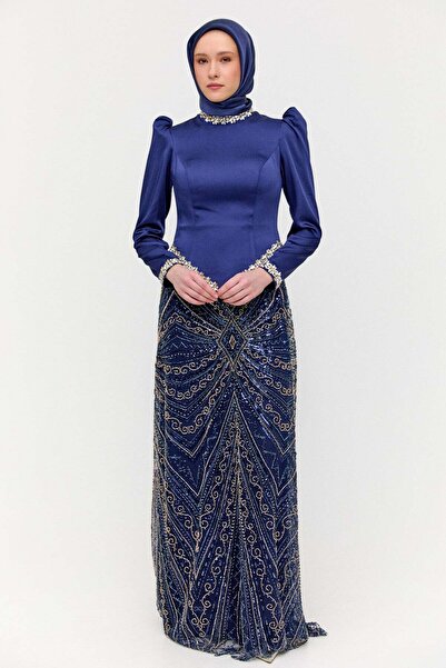 Setrms Ceket Formlu Taşlı Abiye Elbise