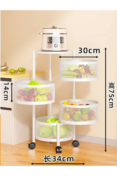 DEC15 4-Tier Multi-Purpose Shelf