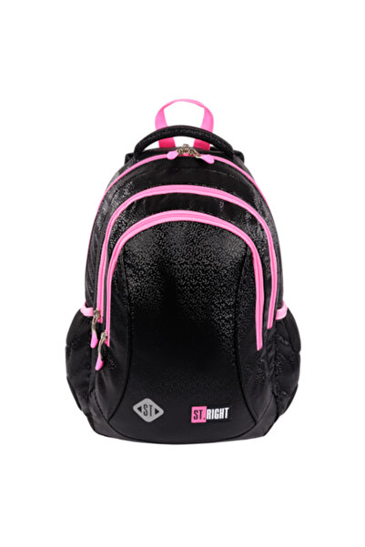 St.Majewski Rucsac St.Right - Negru cu sclipici BP26