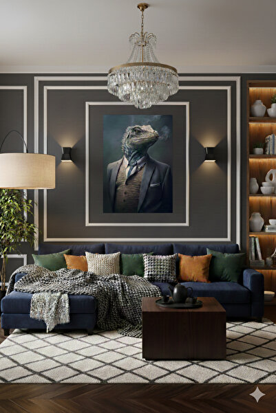 BLT DİZAYN Γυάλινο τραπέζι γραφείου CEO İguana με κομψό σχεδιασμό