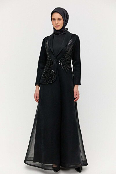 Setrms File Ceketli Abiye Elbise