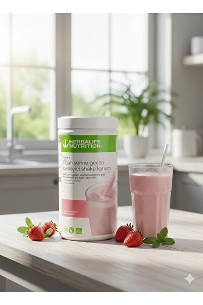 Besleyici Shake Karışımı Ahududu ve Beyaz Çikolata Aromalı