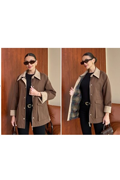 ANDME KADIN SÜET YAKA LARİMAR CEKET