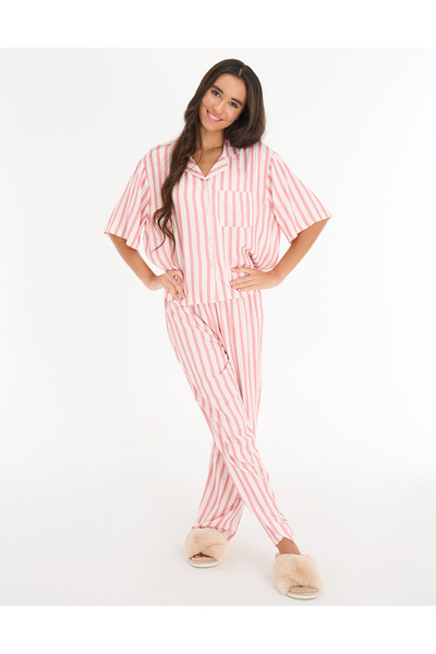 Nayomi Dream طقم بيجامة بأكمام قصيرة