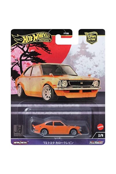 HOT WHEELS Premium, Cultura auto, Toyota Corolla Levin din '72