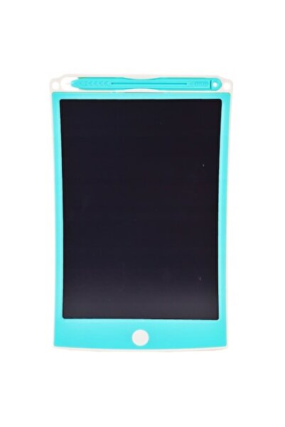 MalPlay Tabletă digitală LCD de desen, 8,5 inci, albă/turcoaz