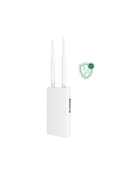 Taggo Outdoor Router IP65 Wireless 300Mbps, SIM Card Slot 4G 5G, 2 external a...