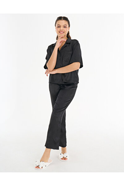 Nayomi Dream Short Sleeve Satin Pajama Set