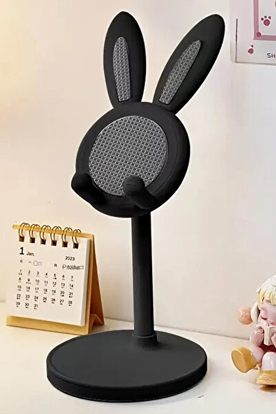 Nezih Case Adjustable Desktop Decorative Rabbit Ear Tablet Phone Holder