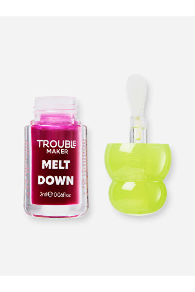 Trouble Maker By Styli Melt Down Lip Oil Tipping Point Purple