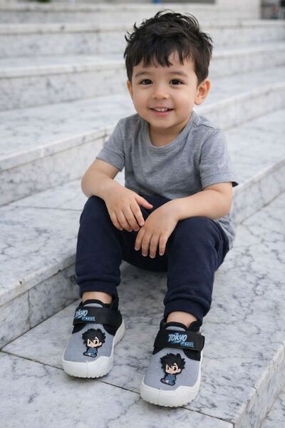 GEZER أحذية صيفية من الكتان للأطفال الذكور من الموسم الجديد