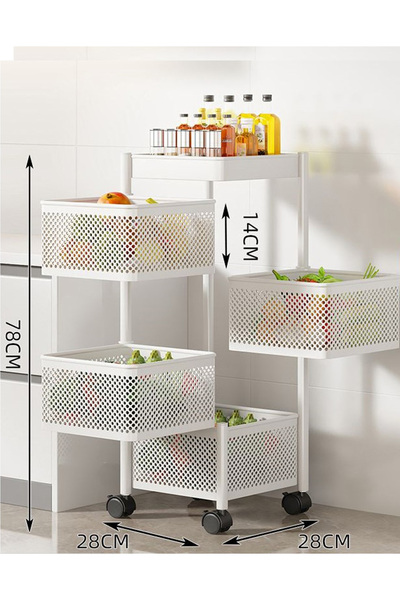 DEC15 4-Tier Multi-Purpose Shelf