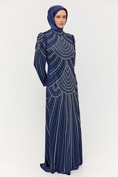 Setrms Taş İşlemeli Abiye Elbise