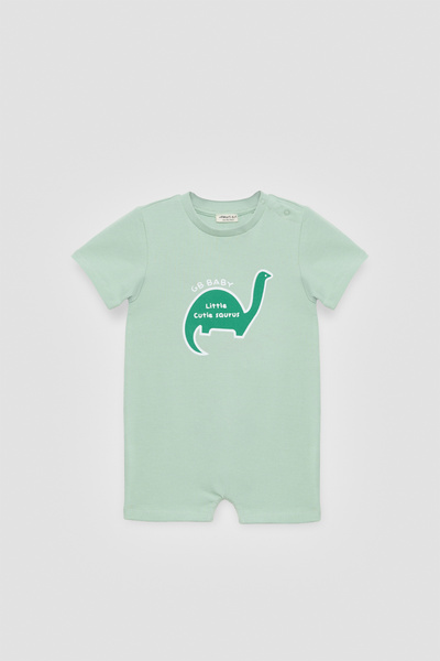 NBT BSC Baby Boy Green Overall