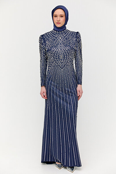 Setrms Hakim Yaka Sıra Taşlı Abiye