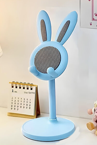 Nezih Case Adjustable Desktop Decorative Rabbit Ear Tablet Phone Holder