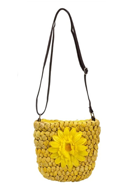 Bay Şapkacı - حقيبة كروس للفتيات بتفاصيل منسوجة من ماركة باباتيا-7030