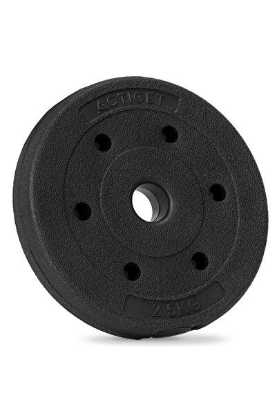 SERSIMO Disc de greutate, 2,5 kg, umplutură bituminoasă, acoperire PP, 29 mm,...