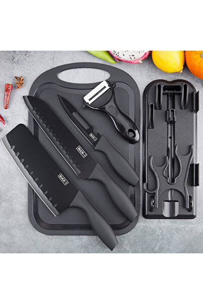 OEM Set de cutite profesionale pentru bucatarie din otel inoxidabil, 7 piese