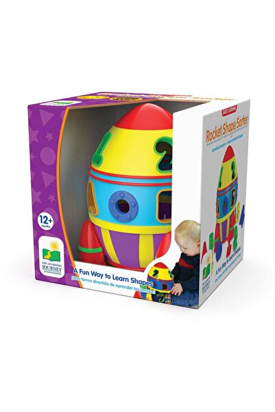 The Learning Journey Rocket shape sorting toy