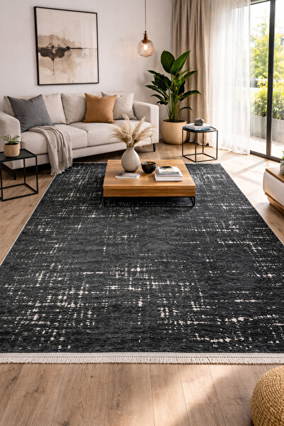 Ayduran Halı Modena İskandinav Yıkanabilir Şönil Kilim Saçaklı, Kaymaz Tabanl...