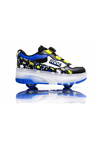 Look Life PATENLİ IŞIKLI SPOR AYAKKABISI & TEKERLEKLİ SNEAKERS