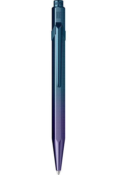 Caran d'Ache Stilou 849 Ocean Purple OPT cu carcasă metalică