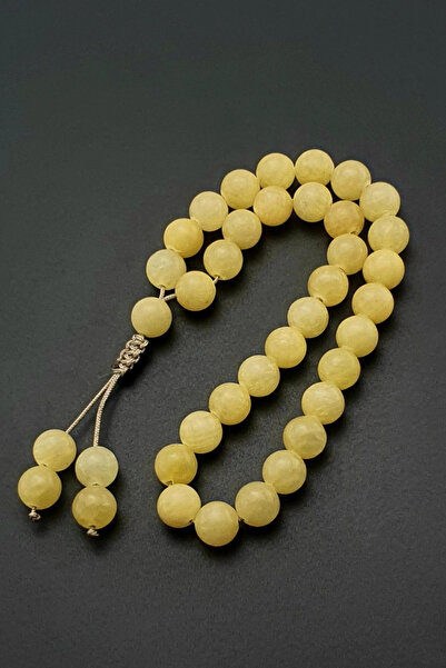 Seven Art Jewelry Оригинален розарий от естествен камък 8 мм калцит с 33 мъни...