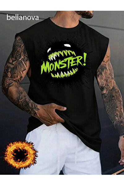 bellanova Premium Series Printed Black Soft Textured Comfortable Fit Men's Un...