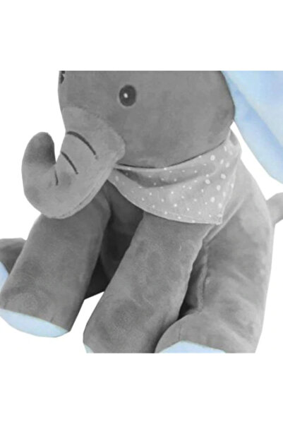 Vivendo Jucarie de Plus Interactiva Vivendo® – Elefantul Cucu-Bau, Muzical, 30 cm, Roz