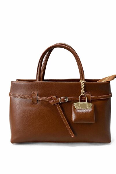 Suat Saraç Hand Shoulder Crossbody 3-Compartment Special Series Women's Bag