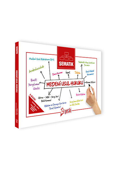 Yetki Yayıncılık Şematik MEDENİ USUL HUKUKU 2026