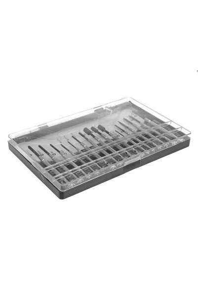 zola Set of 16 precision screwdrivers, storage case, steel, length 7-10 cm