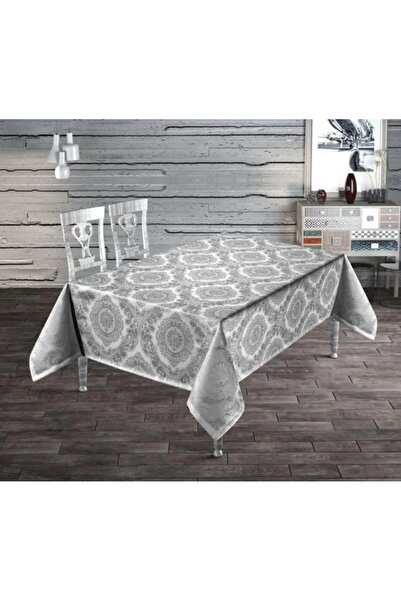 Sale4u Waterproof Teflon Tablecloth - Stain and Scratch Resistant, Gray