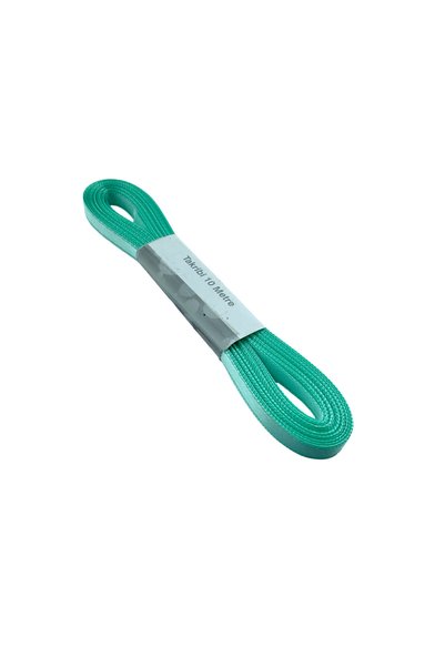 Home Folded Curtain Ribbon (5mm) Leaf Green