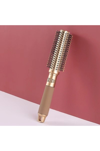 gaman Professional Hair Brush and Comb - Gold/Coffee Design Detangling Brush