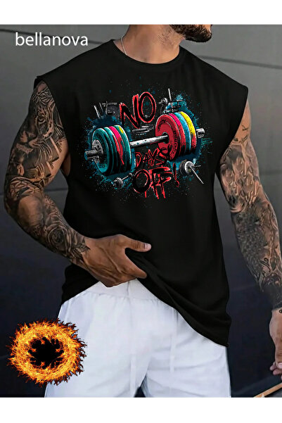 bellanova Premium Series Printed Black Soft Textured Comfortable Fit Men's Un...