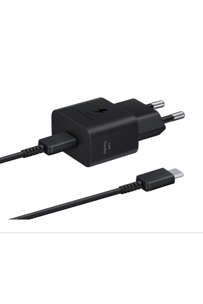 Samsung Galaxy A56 5g EP-T2510X TypeC Hızlı 25W Adaptör+Kablo Siyah *Samsung ...