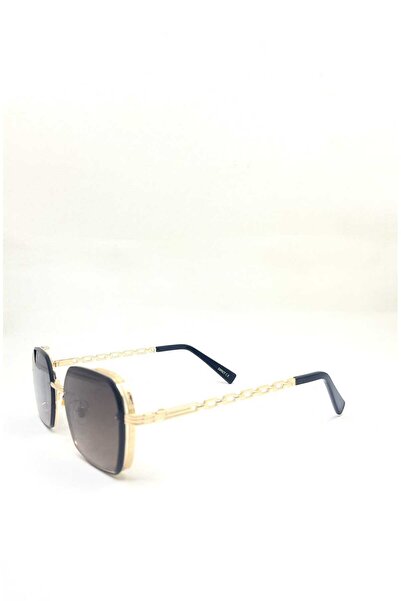 ESRADA Rayne 2037 Brown Glass Gold 53-23-137 Women's Sunglasses