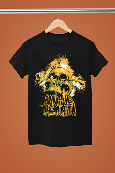 MAGORS BRING ME THE HORIZON BMTH TRICOU ROCK DIN BUMBAC IMPRIMAT, CU MÂNECĂ S...