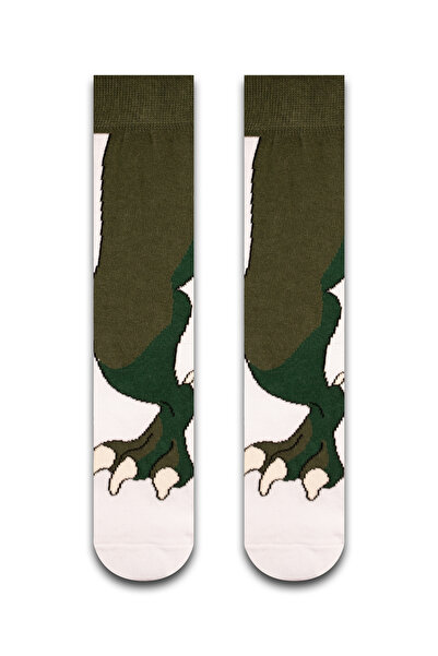 Neşeli Çoraplar Dinazor Ayağı Unisex Çorap