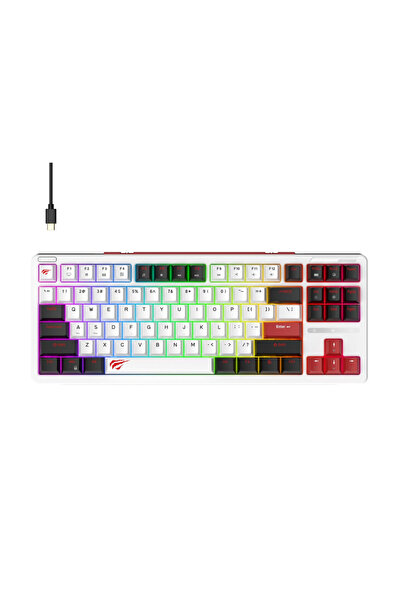 Havit KB902L TKL Gaming Keyboard RGB USB