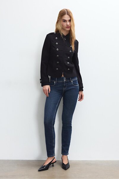 Stradivarius Low-rise slim fit jeans