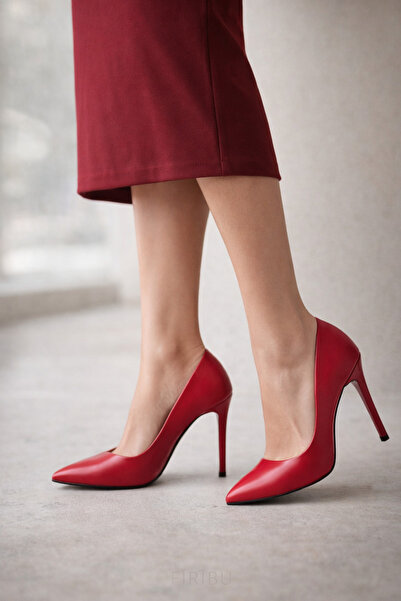 Firibu Women's Stiletto Pointed Toe Thin Heel Stylish Classic Office & Evenin...