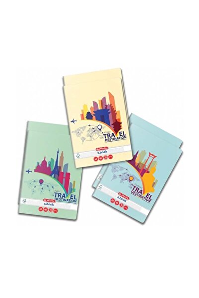 Herlitz Caiet A4, Culoare Multicoloră, Material Hârtie, 60 de Coli, Format Li...