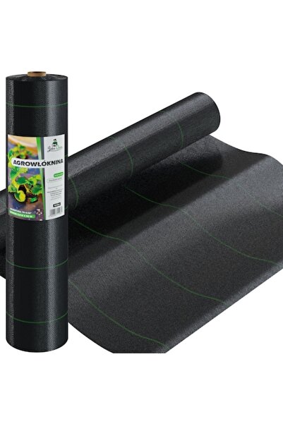 John Green Folie agrotextilă, controlul buruienilor, UV, 0,8x50m, neagră cu d...