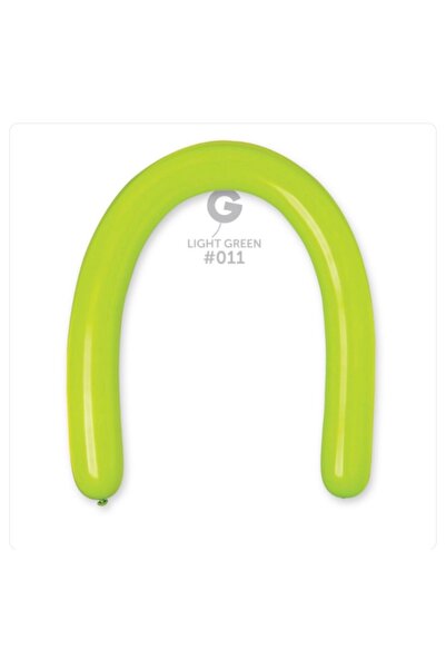 Çemrek Süs Parti Solid Color Sausage Balloon 100 Pack Gemar